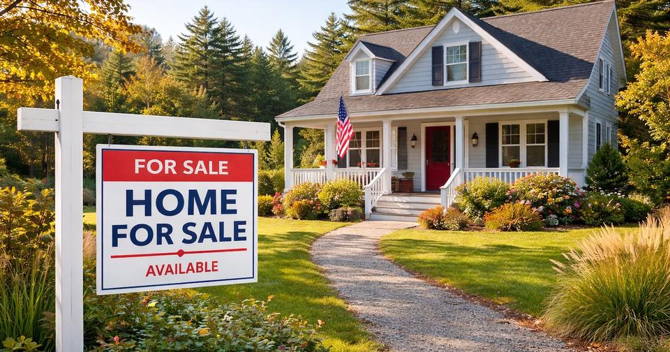 Maine home representing the first-time home buyer guide